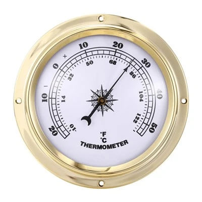 109mm Analog Dial Andedan kay la igromèt